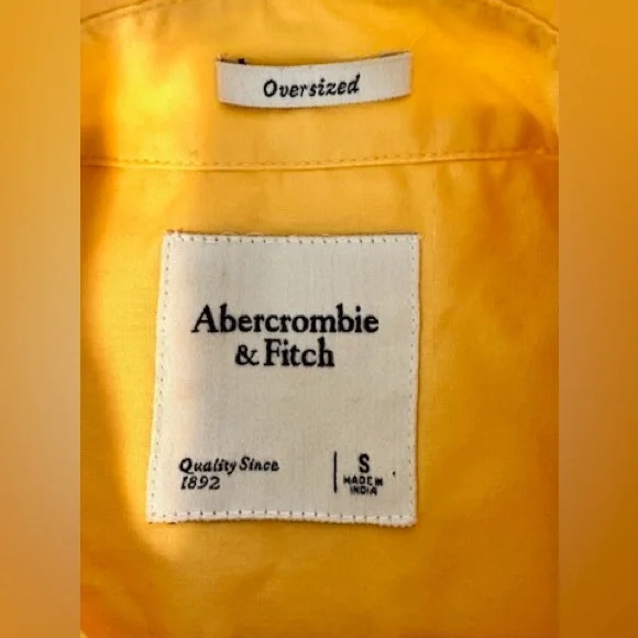 Abercrombie & Fitch shirt size s oversized - Picture 8 of 10